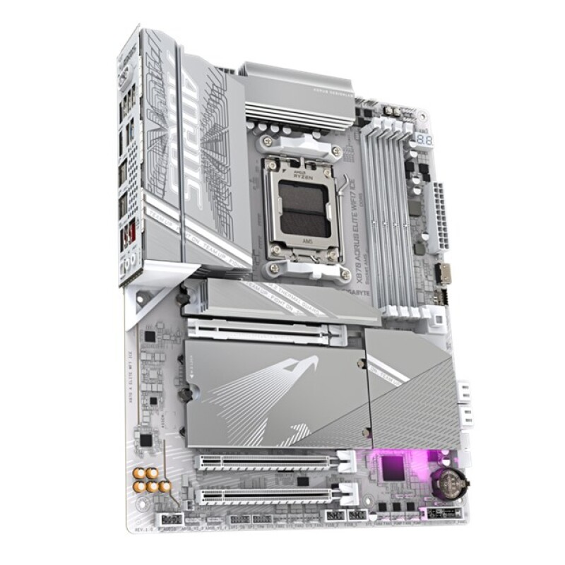 Gigabyte X870 Aorus Elite Wifi 7 Ice D5 AM5 Type-C