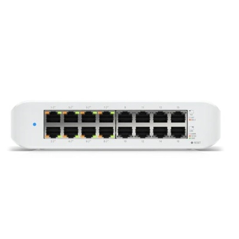 UBNT USW Lite Gbit 16P 8xPoE 45W (USW-LITE-16-POE)