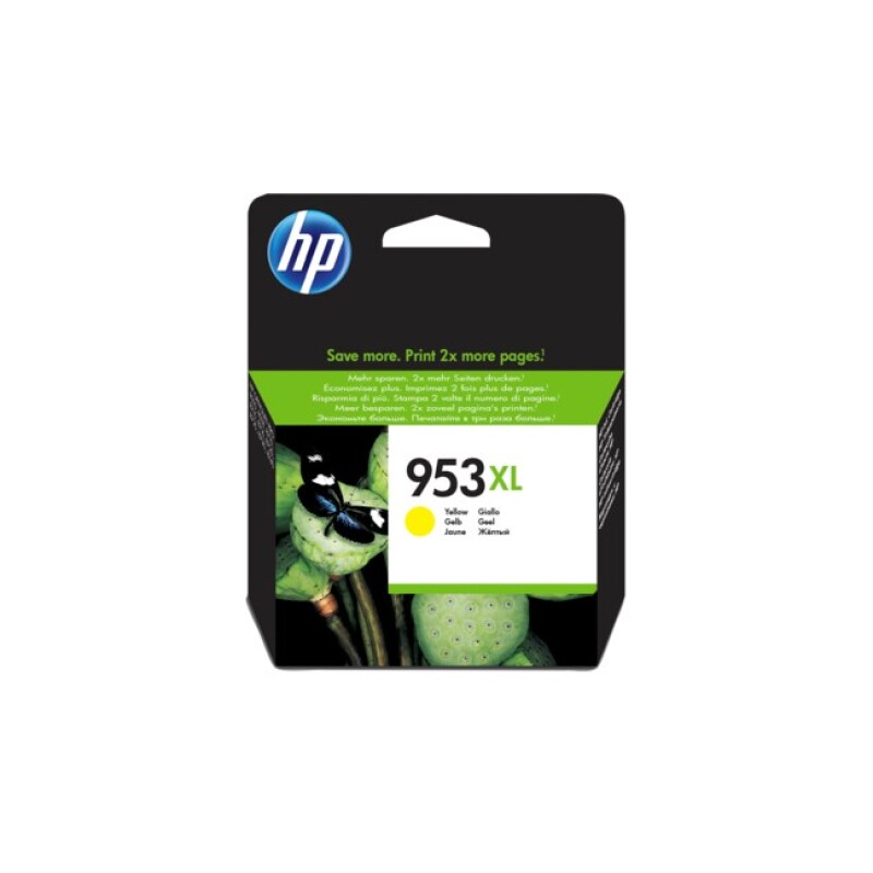 HP F6U18AE Sarı Renkli Mürekkep Kartuş (953XL)