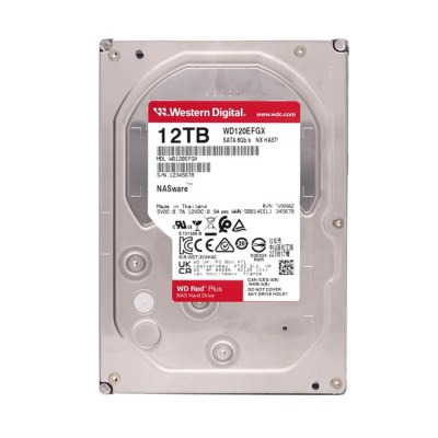 WD Red Plus Nas 12TB 3.5'' 7200Rpm SATA(WD120EFGX)