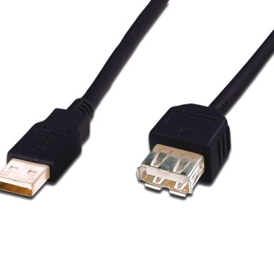 Digitus AK-300202-018-S USB2.0 Uzatma Kablosu 1.8m