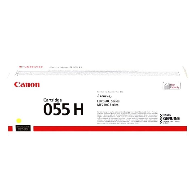 Canon CRG-055H Y Sarı Toner Kartuş
