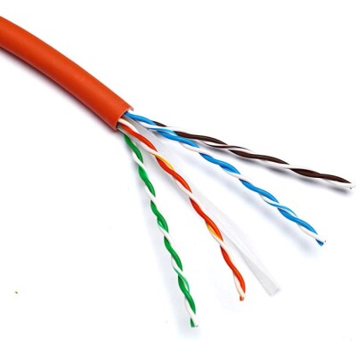 Dahua Cat6 Beyaz UTP Saf Bakır (305m) -Turuncu