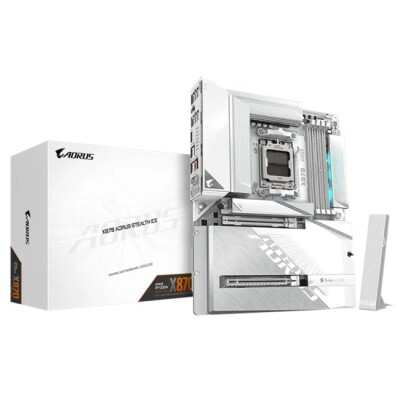 Gigabyte X870 Aorus Stealth ICE D5 AM5 Type-C