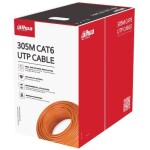 Dahua Cat6 Beyaz UTP Saf Bakır (305m) -Turuncu