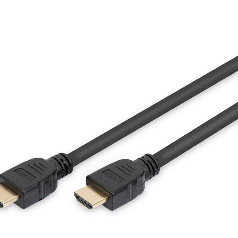Digitus HDMI Kablo Altın Uçlu Siyah (3m) 8K