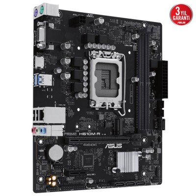 Asus Prime H610M-R SI D5 1700P Vga Hdmi Dp