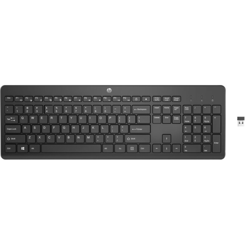 HP 230 Kablosuz Klavye Siyah (3L1E7AA)