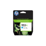 HP F6U16AE Mavi Renkli Mürekkep Kartuş (953XL)