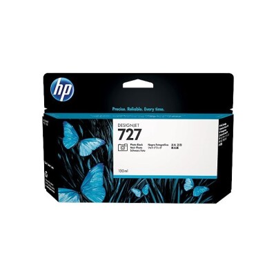 HP B3P23A Fotograf Siyahı Mürekkep Kartuş (727)