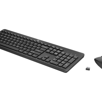 HP 235 Kablosuz Set Siyah (1Y4D0UT)
