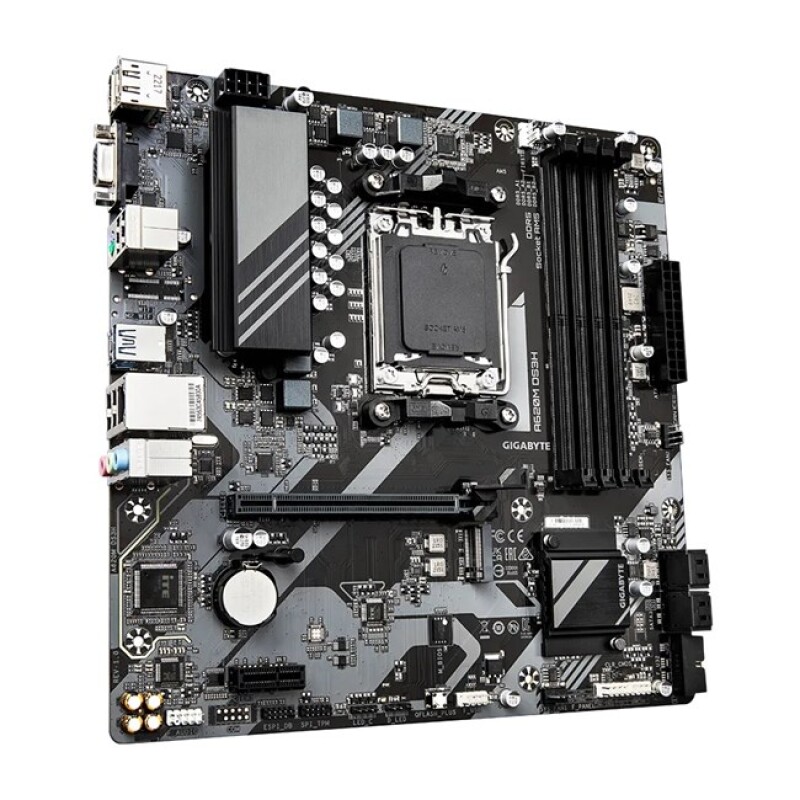 Gigabyte A620M DS3H D5 AM5 Vga Hdmi Dp Type-C