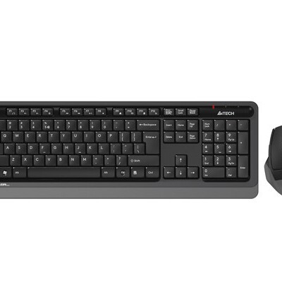 A4-Tech Kablosuz Set Gri (FG1035)
