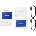 Samsung T7 1TB Usb 3.2 Gen 2 Type-C Mavi