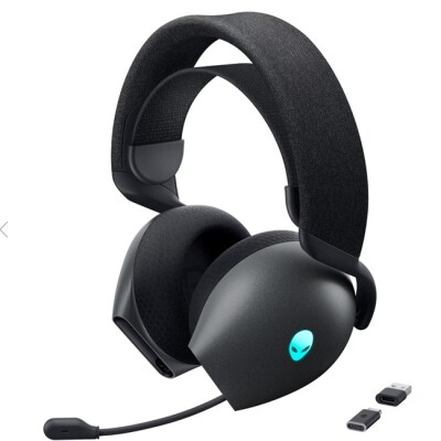 Dell Alienware AW725H Kablosuz Gaming Kulak. Siyah