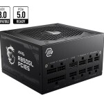 MSI 850W 80+ Gold (MAG A850GL PCIE5) Full Modular