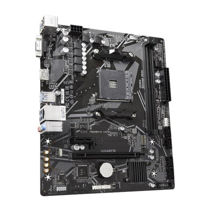 Gigabyte A520M K V2 D4 AM4 Vga Hdmi