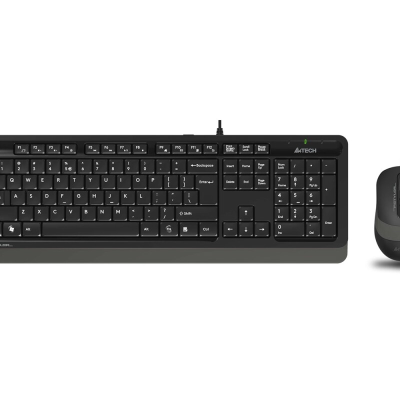 A4-Tech Kablolu Set Gri (F1010-G)