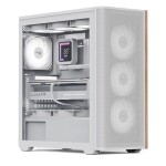 Aerocool D501A A-RGB Type-C ATX Beyaz