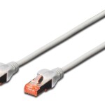 Digitus Zırhlı Patch Kablo Cat6 Gri (0,25m)