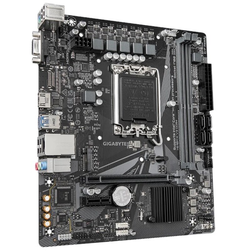 Gigabyte H610M H V3 D4 1700P Vga Hdmi Usb3.2