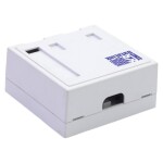 HCS 2 Port Sıva Üstü  Boş Priz Kutusu (WMM-00203)