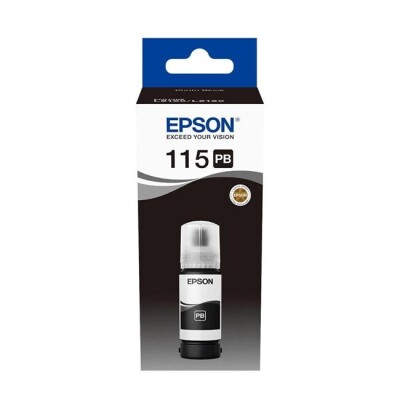 Epson 115 Pigment Siyah Mürekkep (C13T07C14A)