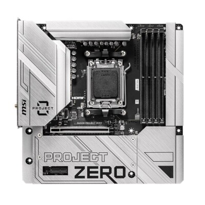 MSI B650M Project Zero AM5 Wi-Fi 6E Hdmi Dp Type-C