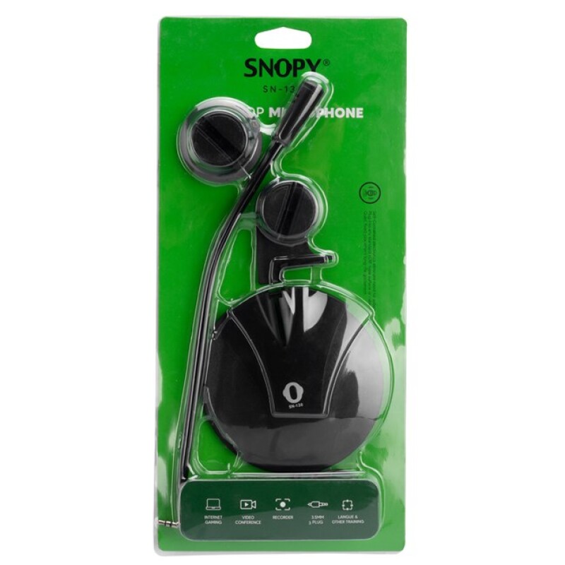 Snopy SN-130 Siyah Mikrofon