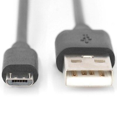 Digitus AK-300127-018-S 1.8m USB2.0- Micro USB B