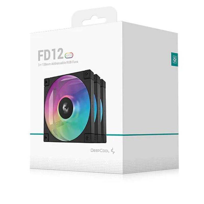DeepCool Kasa Fanı 3x120mm ARGB (FD12-ARGB-3IN1)