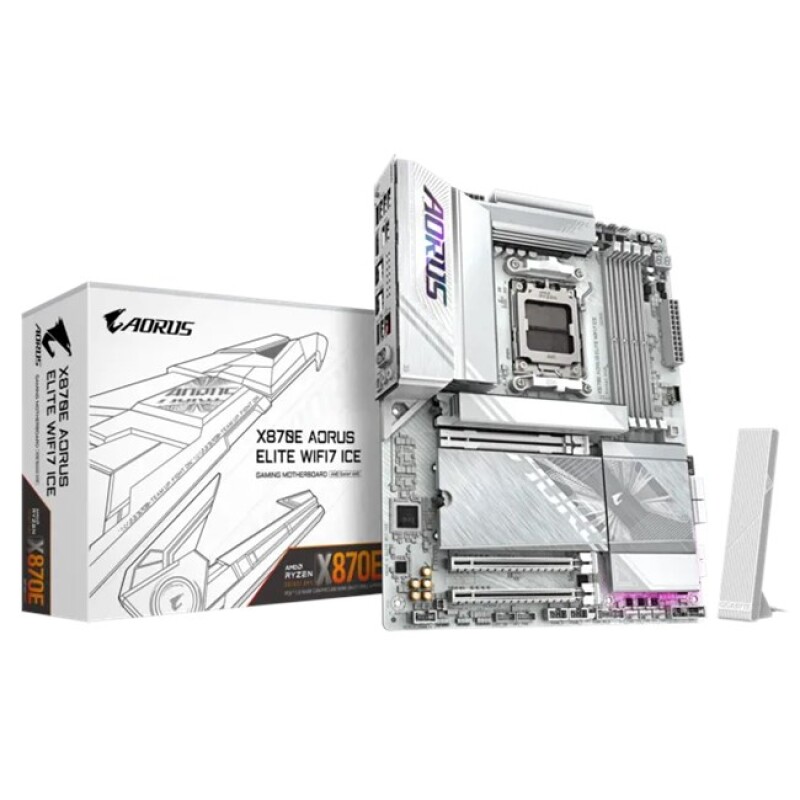 Gigabyte X870E Aorus Elite Wifi 7 ICE D5 AM5 TypeC