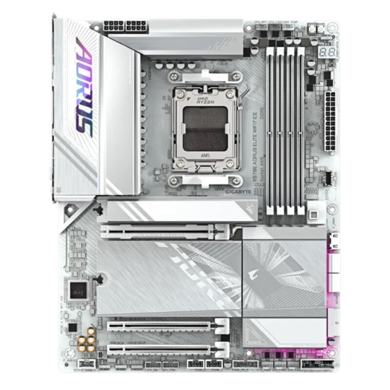 Gigabyte X870E Aorus Elite Wifi 7 ICE D5 AM5 TypeC