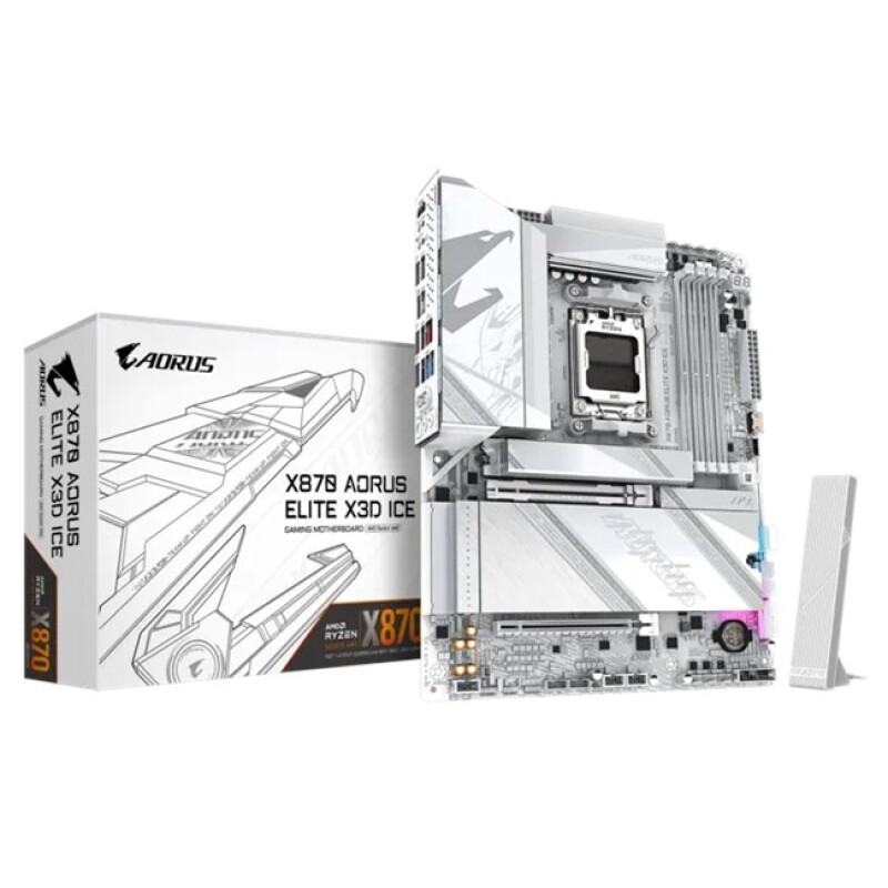 Gigabyte X870 Aorus Elite X3D ICE Wifi 7 D5 AM5