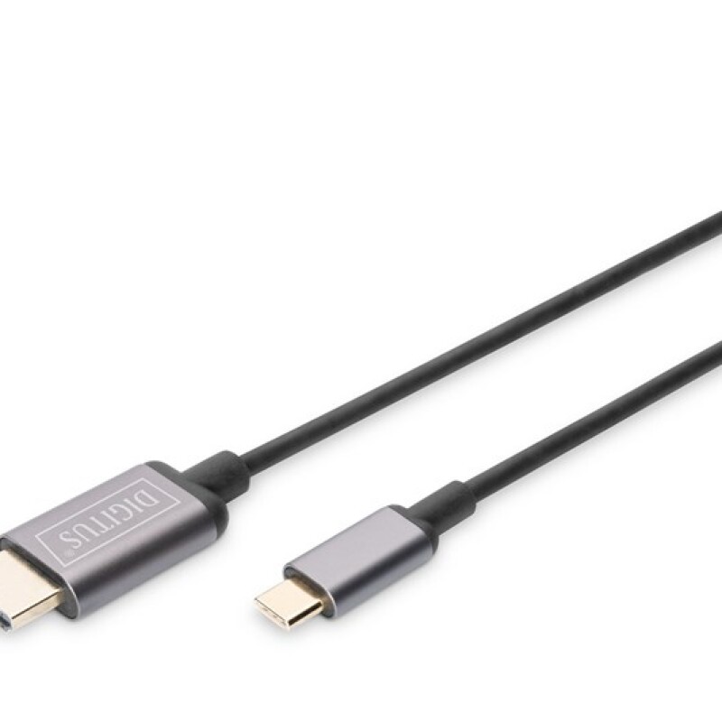 Digitus Type-C Erkek to HDMI Görüntü Adaptör Kablo