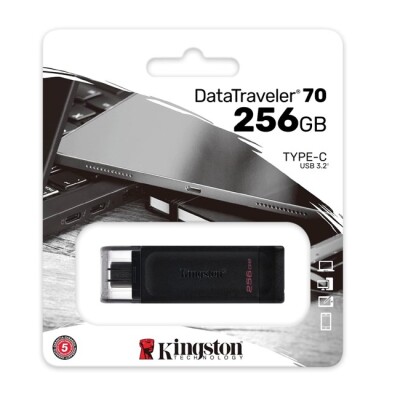 Kingston 256G DT70 Usb-C DT70/256GB