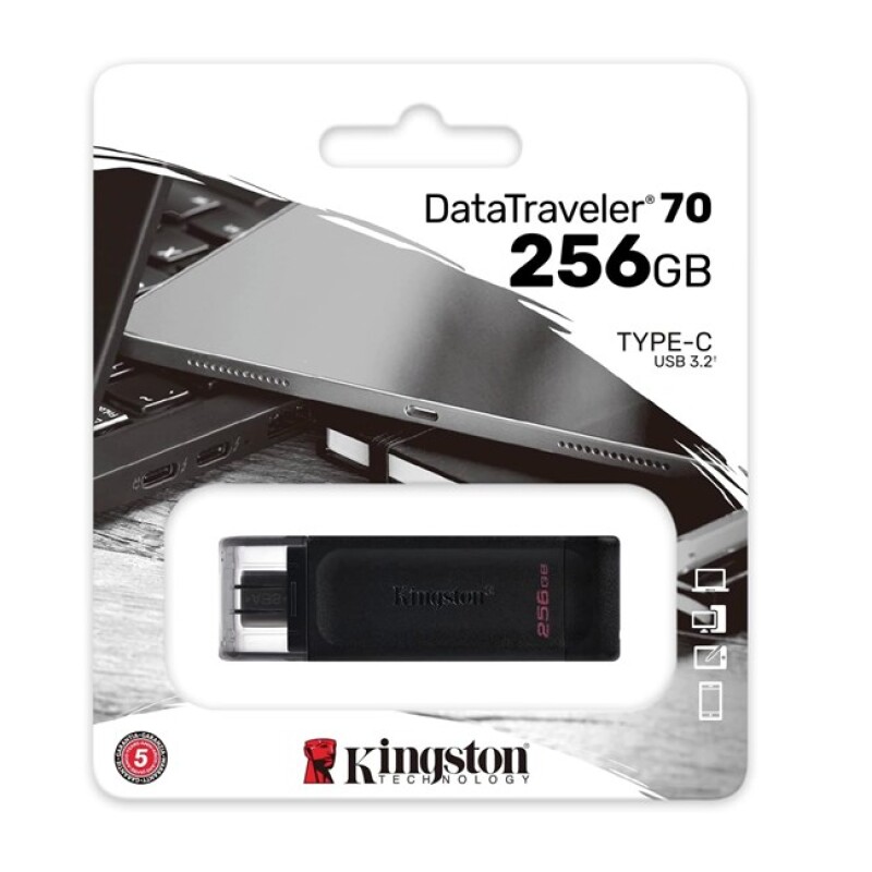 Kingston 256G DT70 Usb-C DT70/256GB