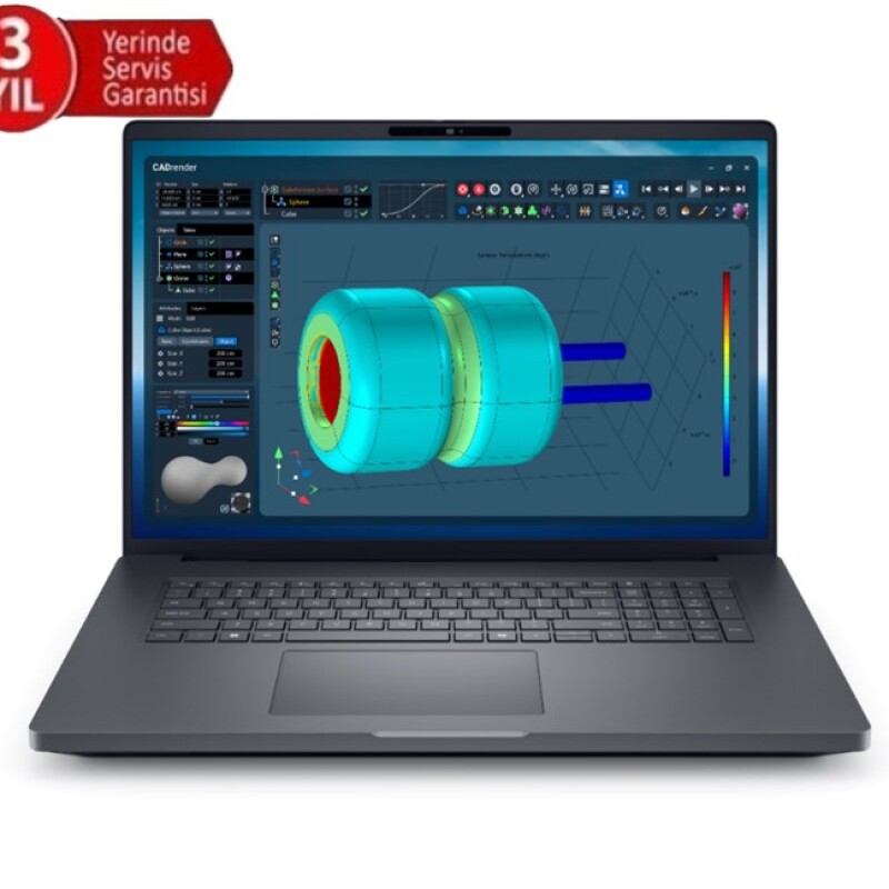 Dell Pro Max18 Pls Ultra9 285HX-18-32G-1TBSD-12G-W