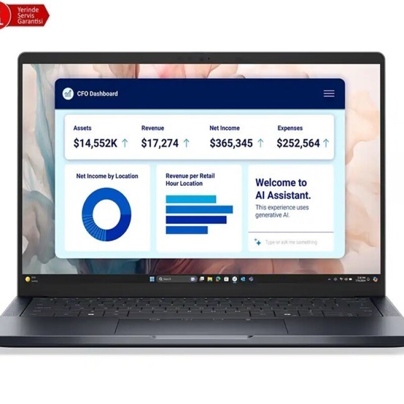 Dell Pro 14 Premium Ultra7 268V-14''-32G-1TBSSD-WP