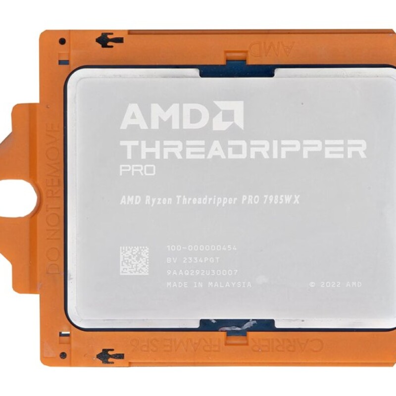 Amd Ryzen TR PRO 7985WX sTR5Pin 350W Fansız (Tray)