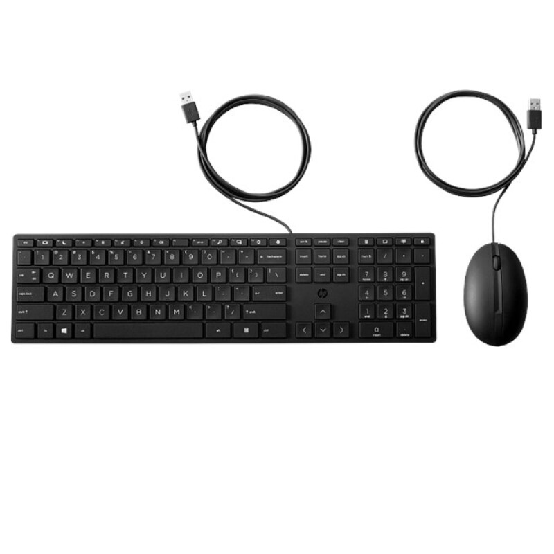 HP 320MK Kablolu Set Siyah (9SR36UT)