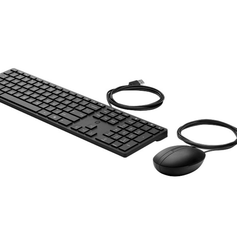 HP 320MK Kablolu Set Siyah (9SR36UT)