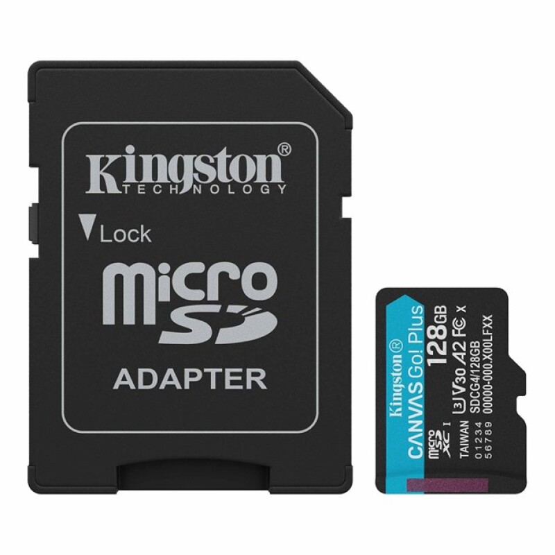 Kingston 128GB mSDXC CanvasGo+ 200MB SDCG4/128GB