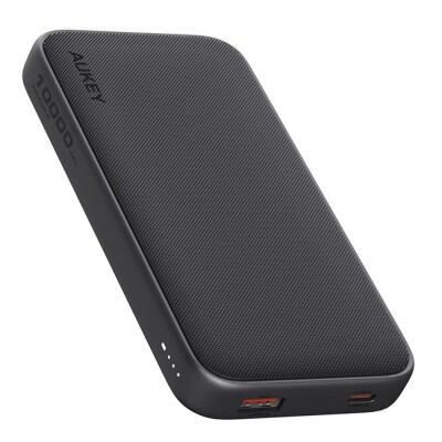 Aukey Powerbank 10000mAh Type-C Gri
