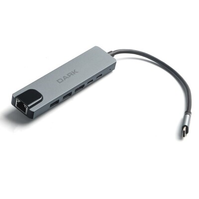 Dark (DK-AC-U31X47) 6in1 USB 3.2 Type-C Çoklayıcı