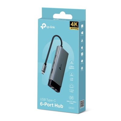TP-Link UH6120C Type-C 6 Port Hub