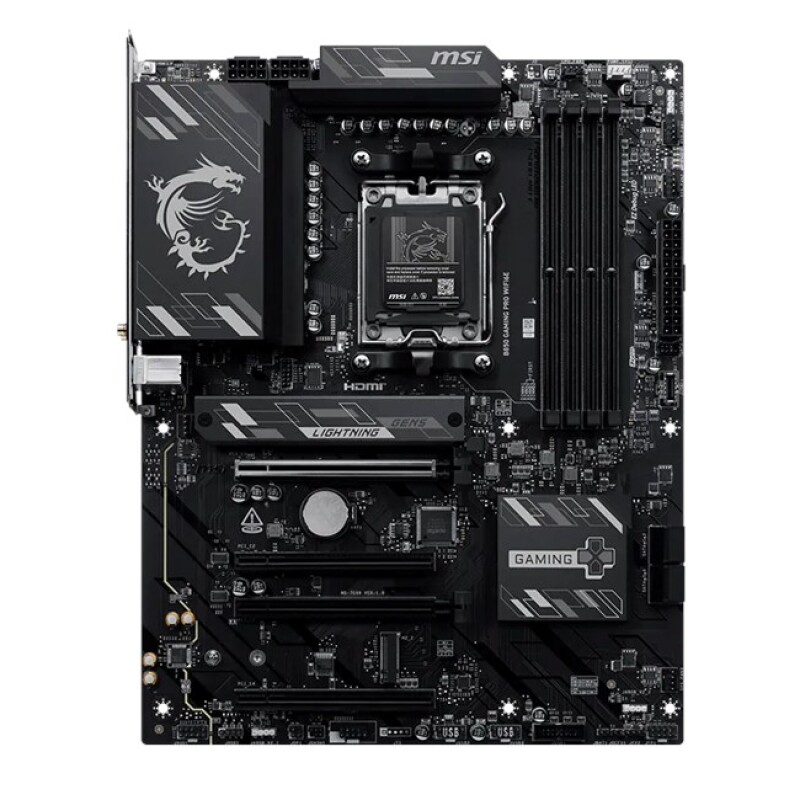 MSI B850 GAMING PRO WIFI6E AM5 Ryzen D5 Type-C