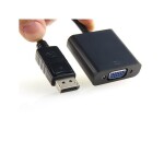 Dark DisplayPort to VGA Dişi Çevirici