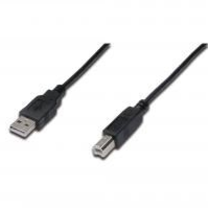 Digitus Yazıcı Kablosu Siyah USB 2.0 (1,8m)