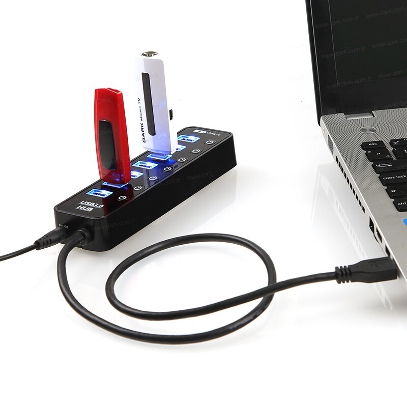 Dark DK-AC-USB371 7 Port USB 3.0 Çoklayıcı